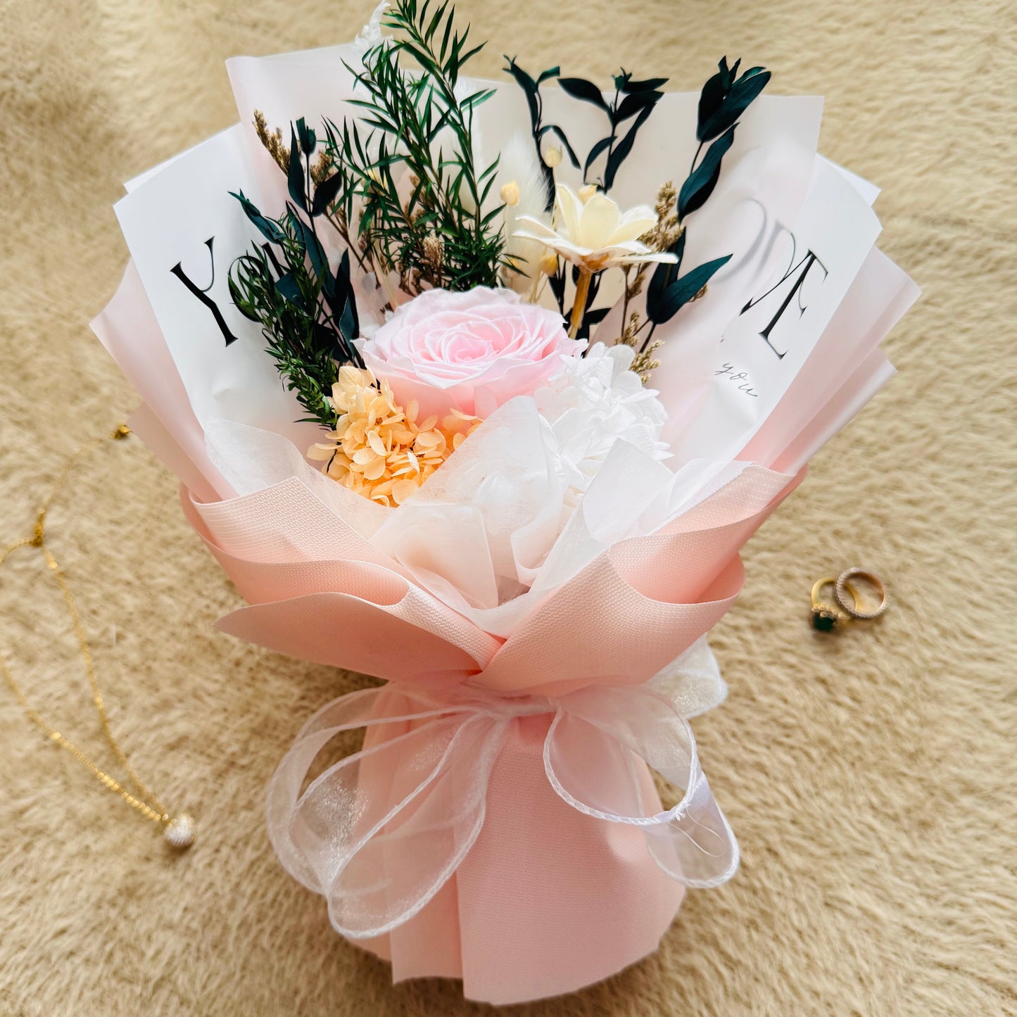 The Haze Bouquet- Pink