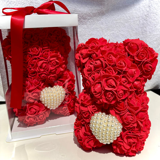 The Pearl Teddy - Red