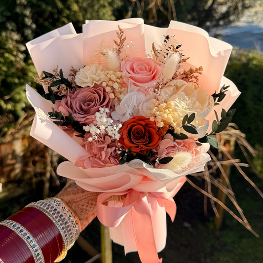 The Soft Amber Blush